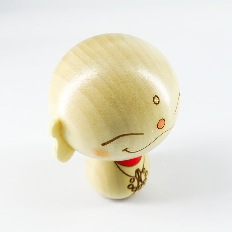 お地蔵様 ニッコリ目 こけし