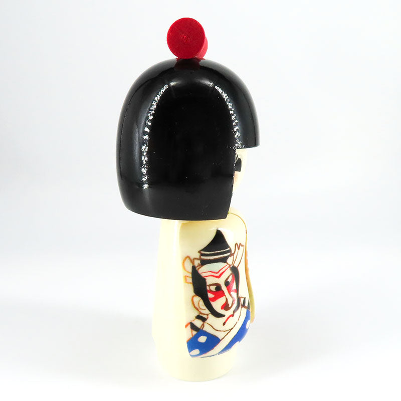 歌舞伎絵こけし 山岸政好作 kabuki kokeshi