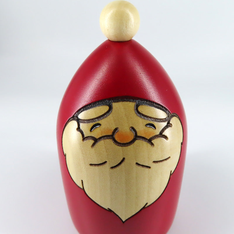 【クリスマス】卯三郎こけし　ツリーサンタ　小　kokeshi