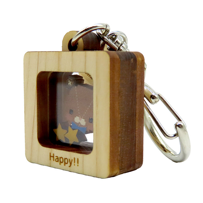 当店限定★Happy!! カクカクキーホルダー【あい吉×青】