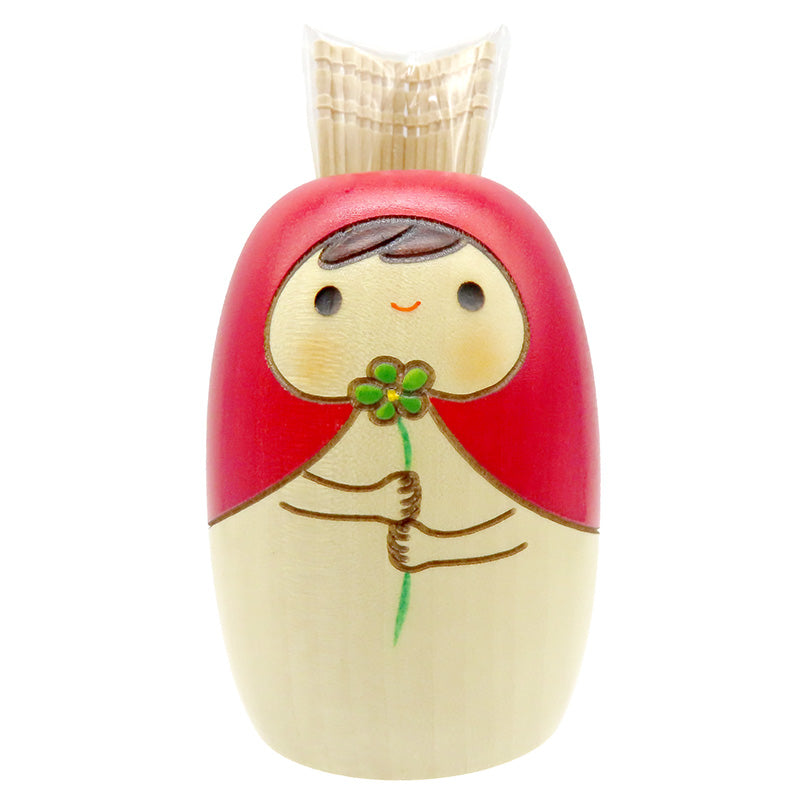 卯三郎こけし　ほんのり楊枝入れ　kokeshi