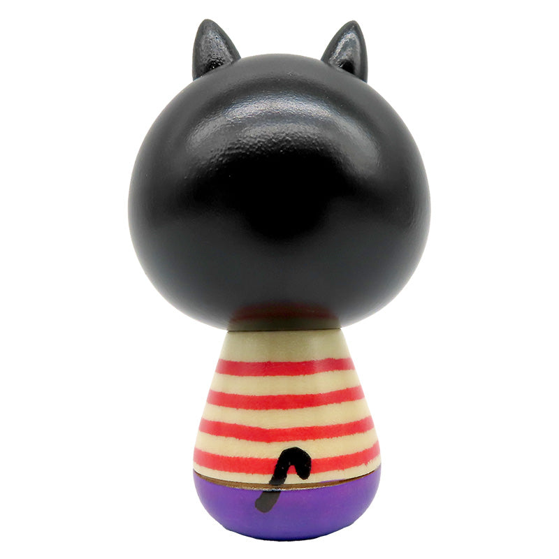 黒猫のジル　こけし