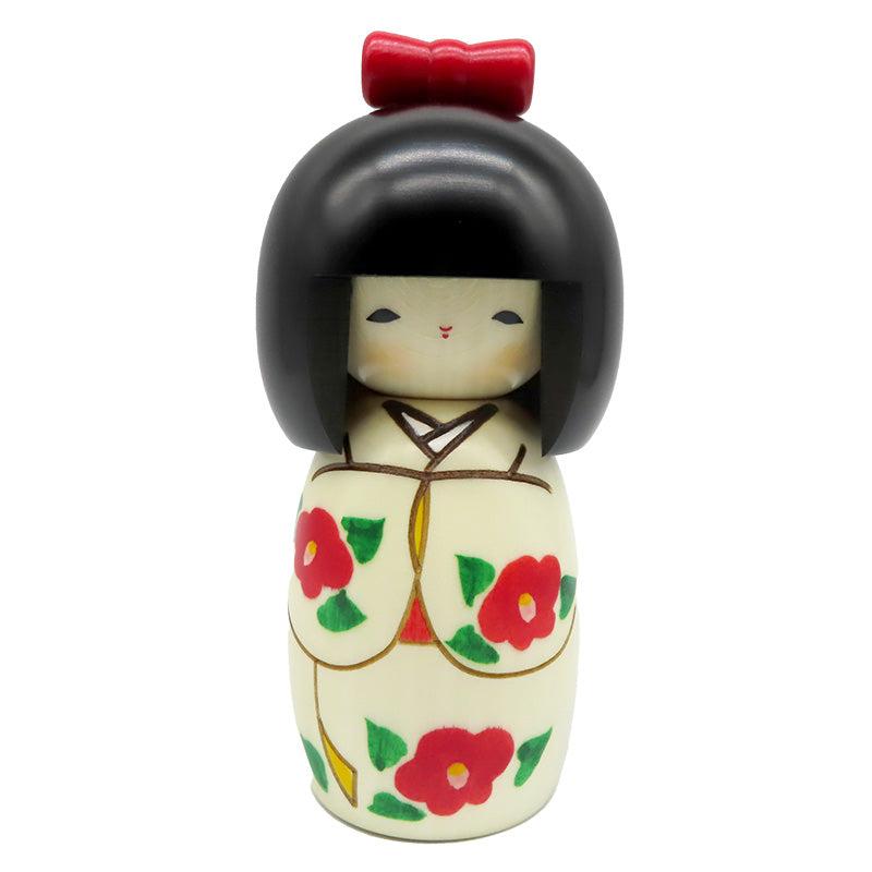 卯三郎こけし　リボン　kokeshi