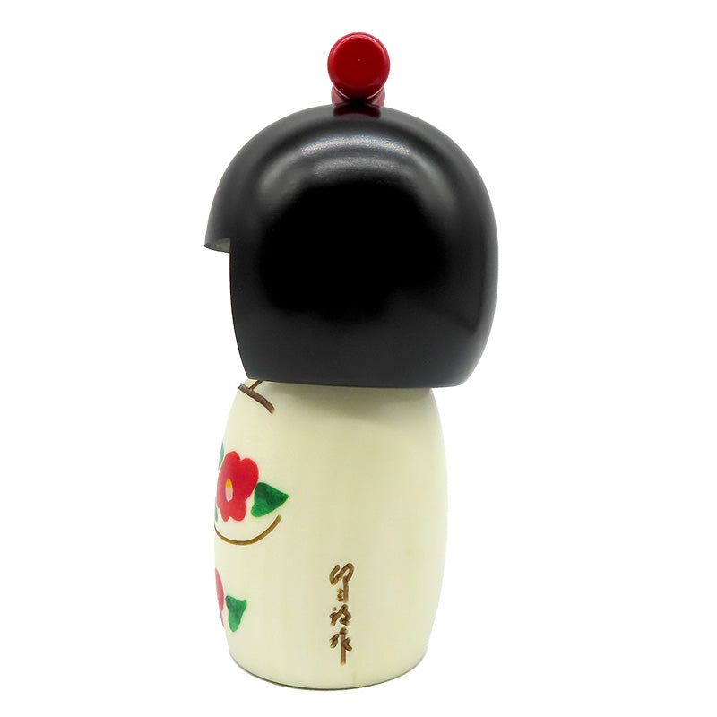 卯三郎こけし　リボン　kokeshi