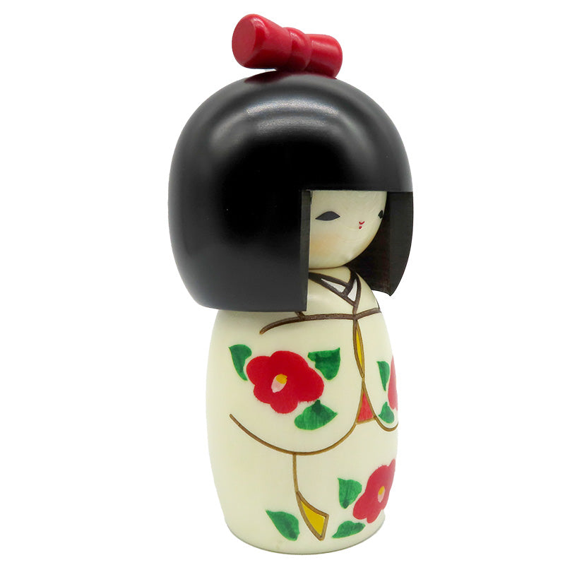 卯三郎こけし　リボン　kokeshi
