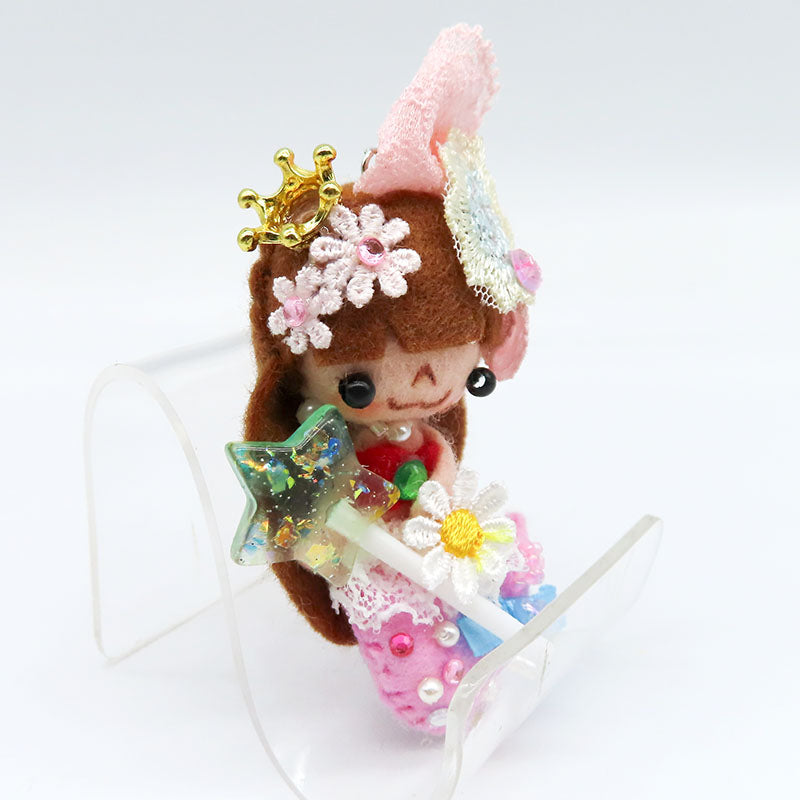 マーメイド ストラップ（ブラウンヘアー）