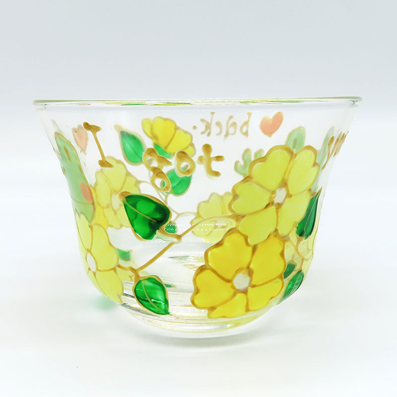 冷茶器　カエル＆黄色いお花