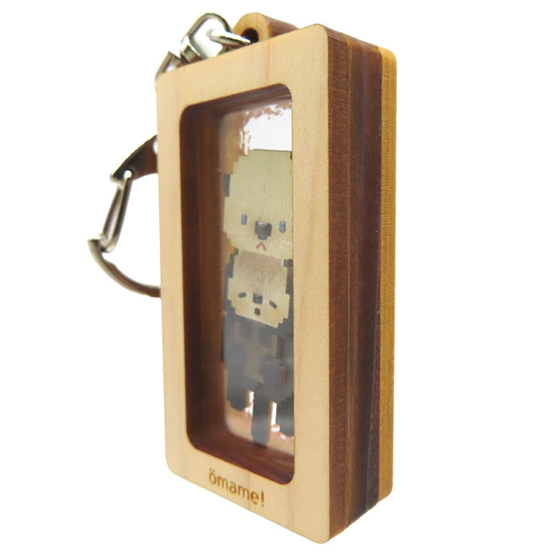 カクカクどうぶつ親子キーホルダー【ラッコ】