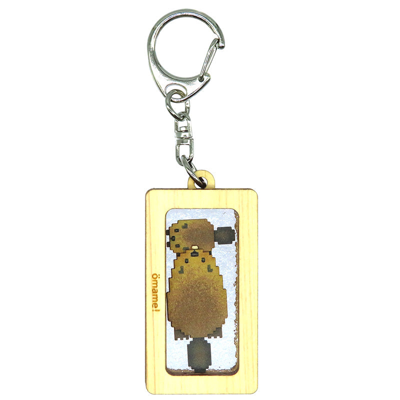 カクカクどうぶつ親子キーホルダー【ビーバー】