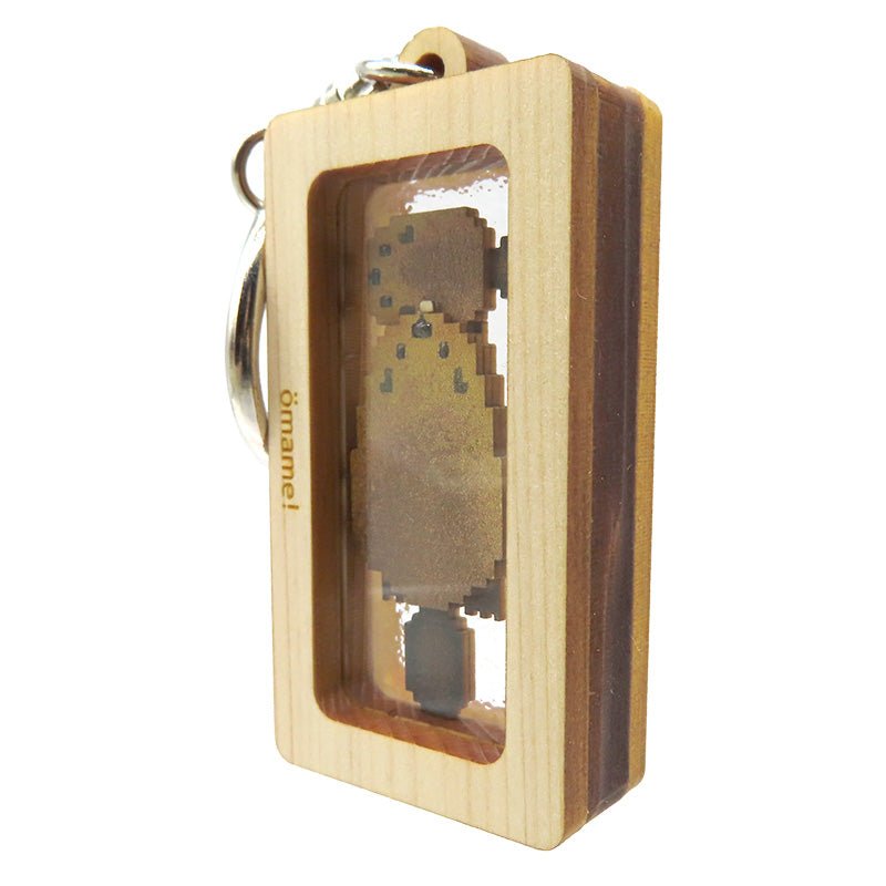 カクカクどうぶつ親子キーホルダー【ビーバー】