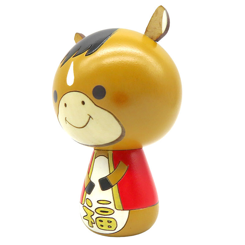 【2026年干支】干支こけし:福うま