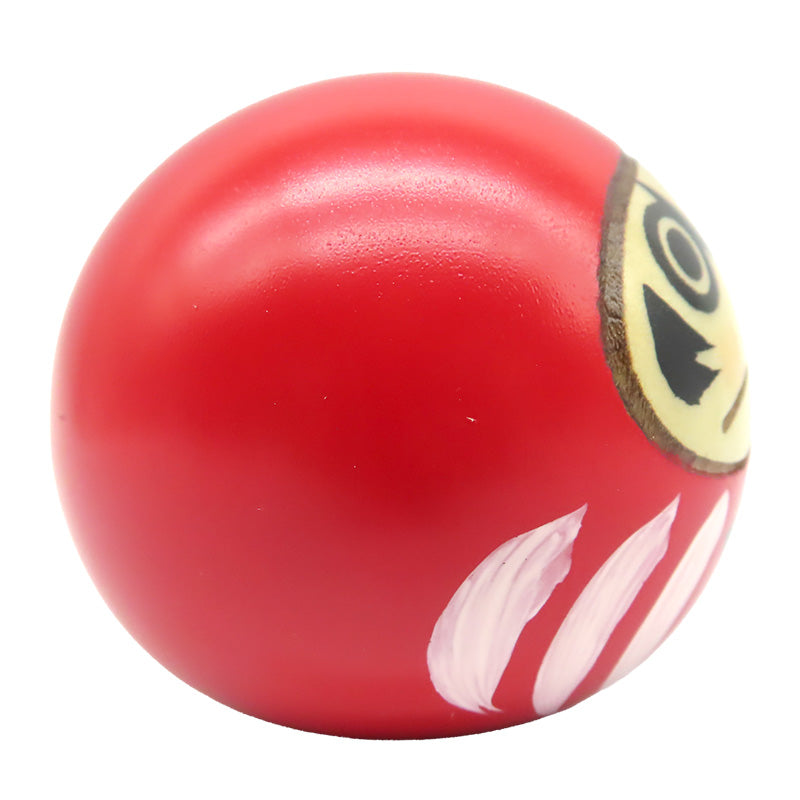 卯三郎こけし 幸福だるま　赤