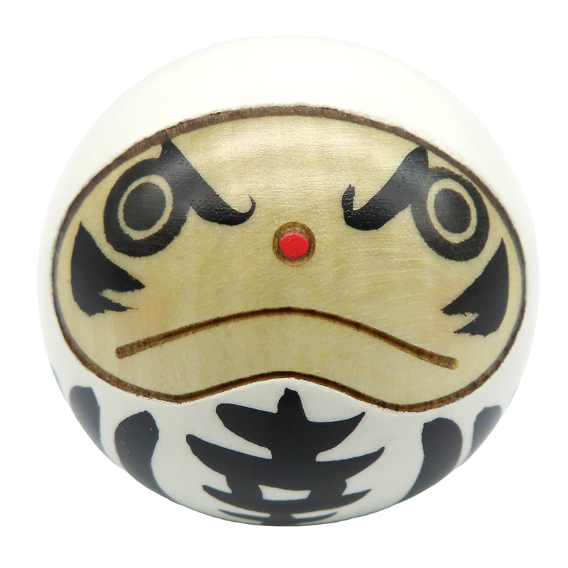 卯三郎こけし 幸福だるま　白