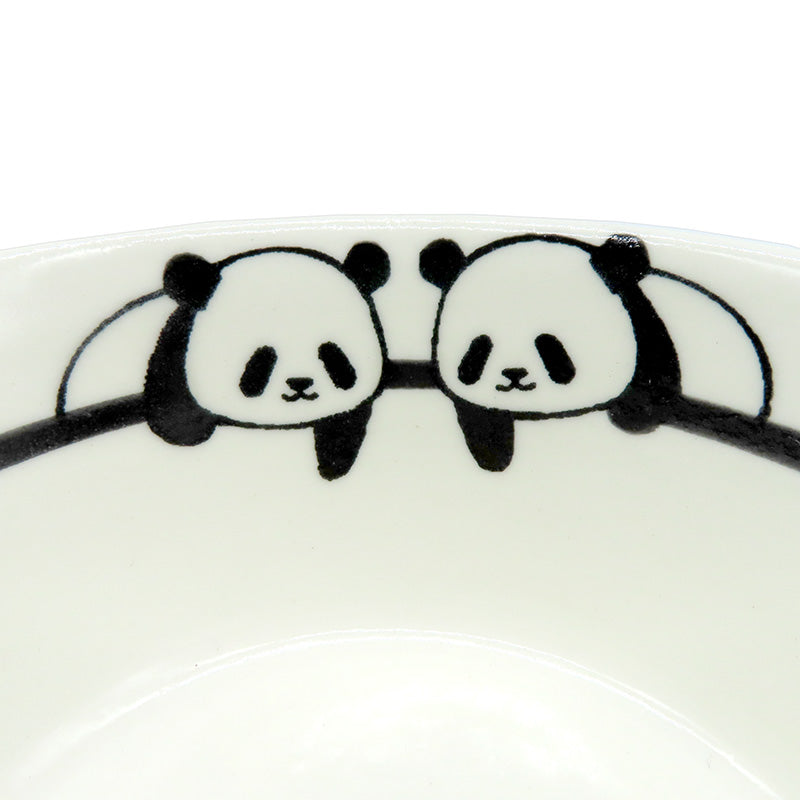 丸山陶房　パンダボウル　パンダ２匹 　両手下ろし