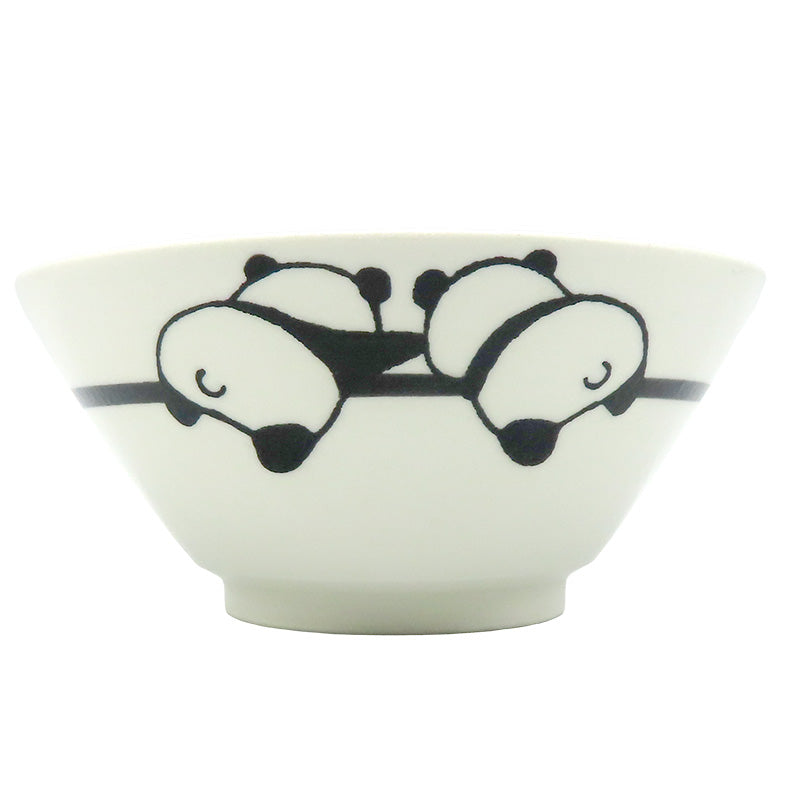 丸山陶房　パンダ茶碗「0カロリー」