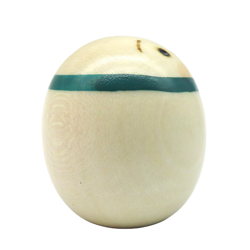 【クリスマス】卯三郎こけし スノーマン たまご型　豆　kokeshi