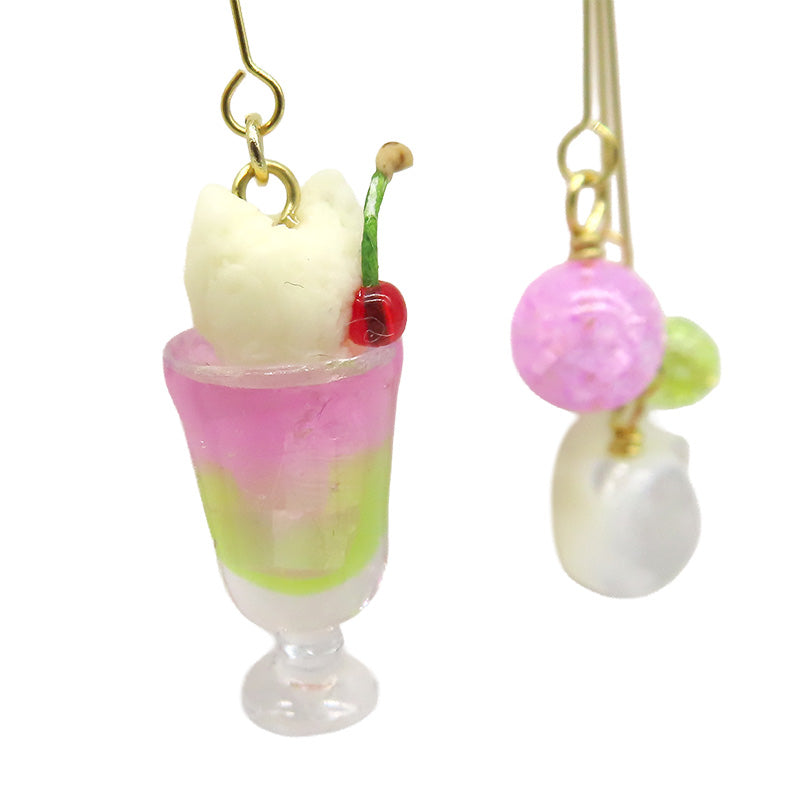 -neko da soda　spring-  ピアス