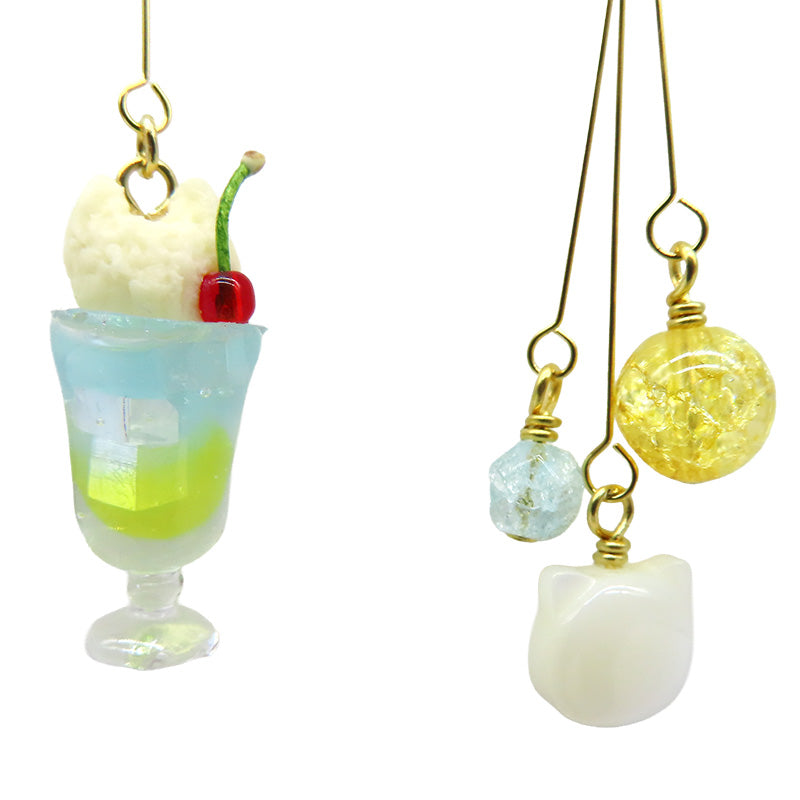 -neko da soda　summer-  イヤリング