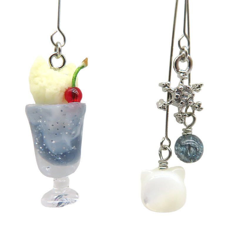 -neko da soda　winter-  ピアス