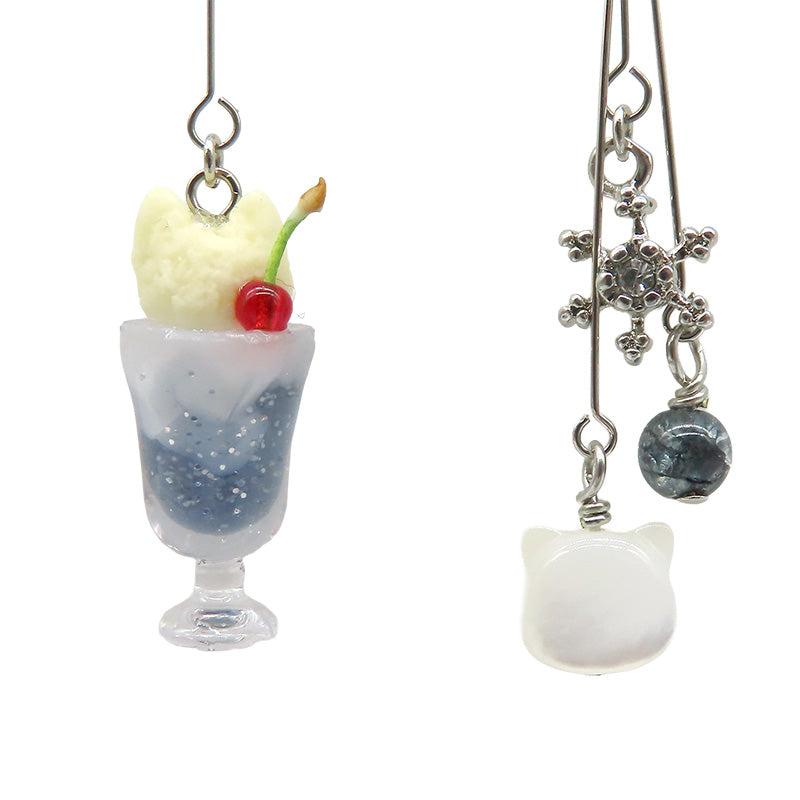 -neko da soda　winter-  イヤリング