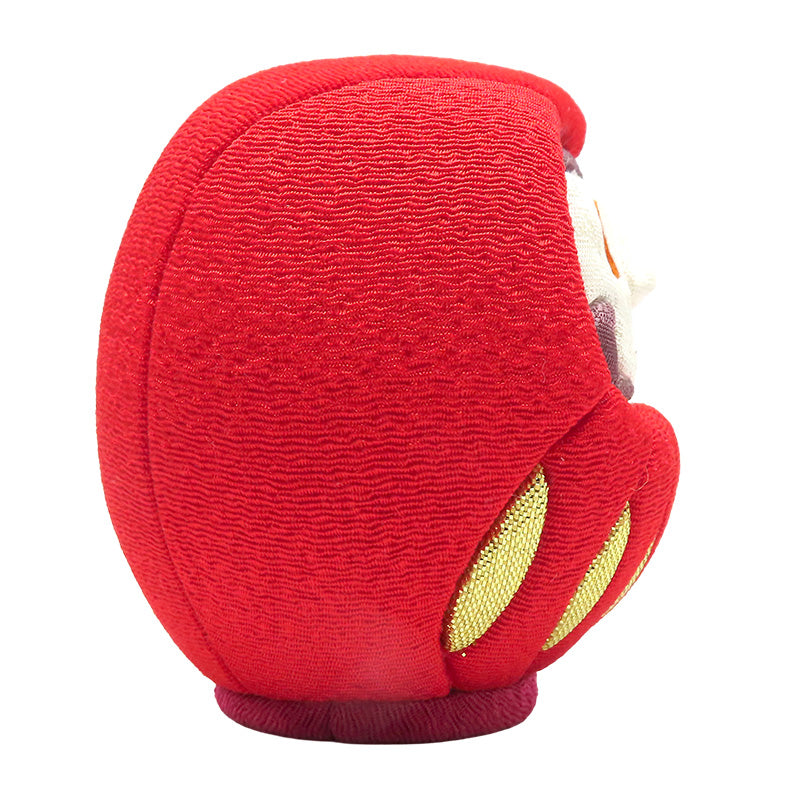 木目込み人形　江戸だるま 小:赤　daruma