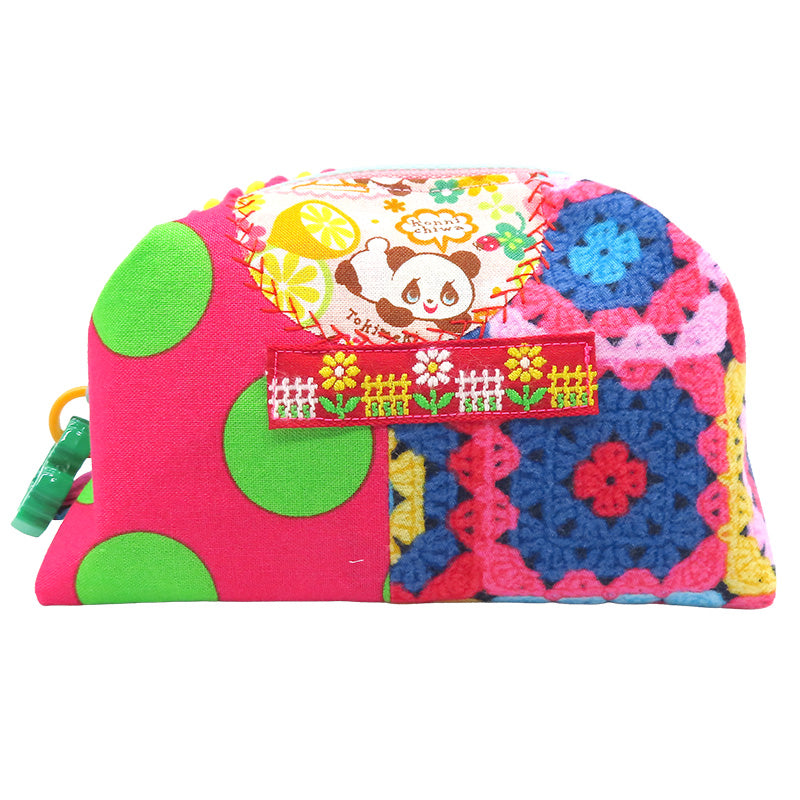 カラフルポーチ （パンダ）