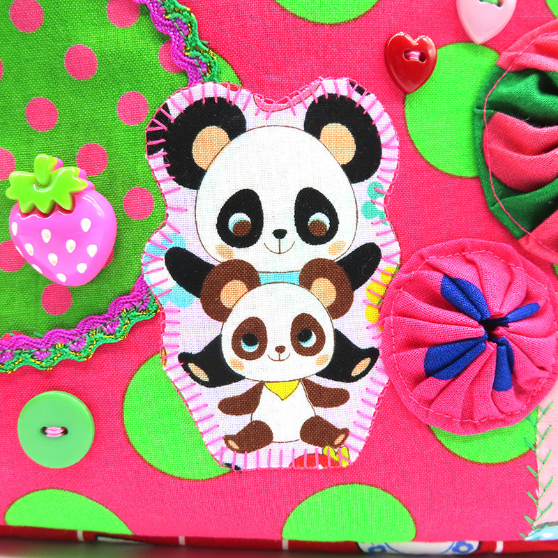 ボストンバッグS　（パンダ）