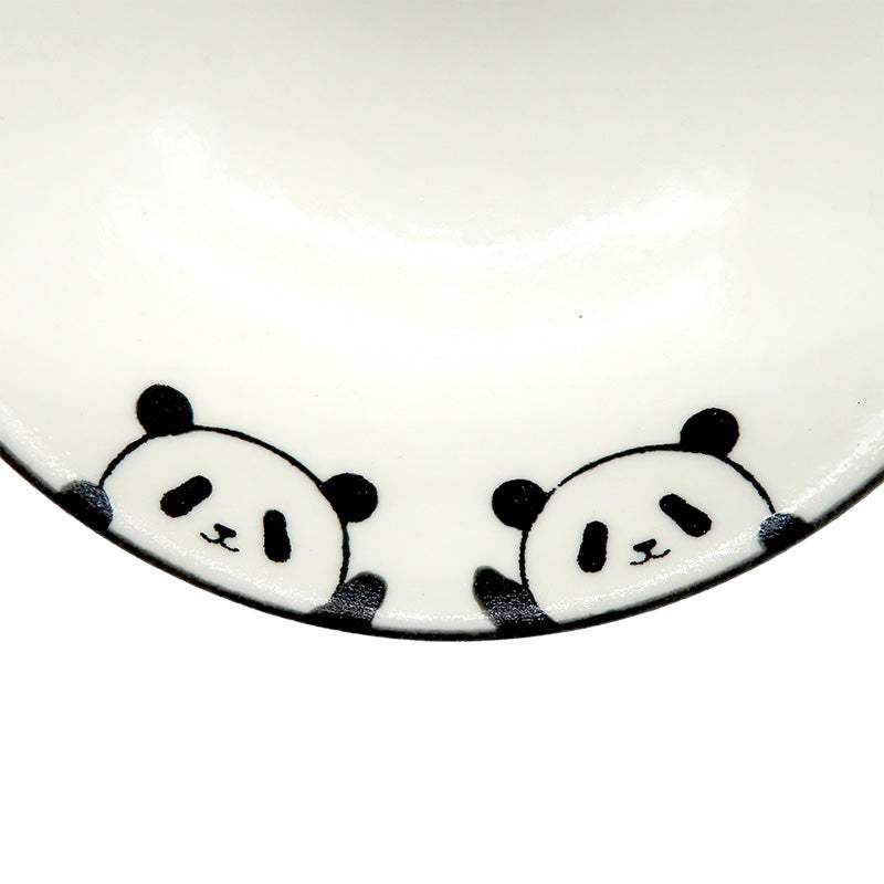 丸山陶房　パンダご飯茶碗（小）：C