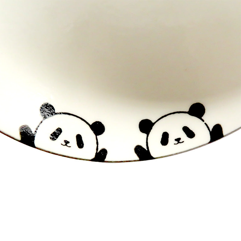 丸山陶房　パンダご飯茶碗（小）：B