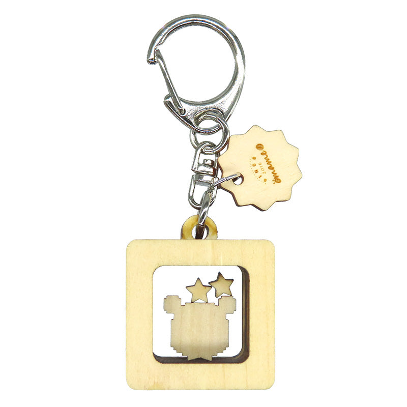 当店限定★Happy!! カクカクキーホルダー【あい吉×水色】