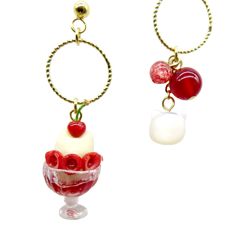 -neko ICE Cherry-(チェリー)   ピアス