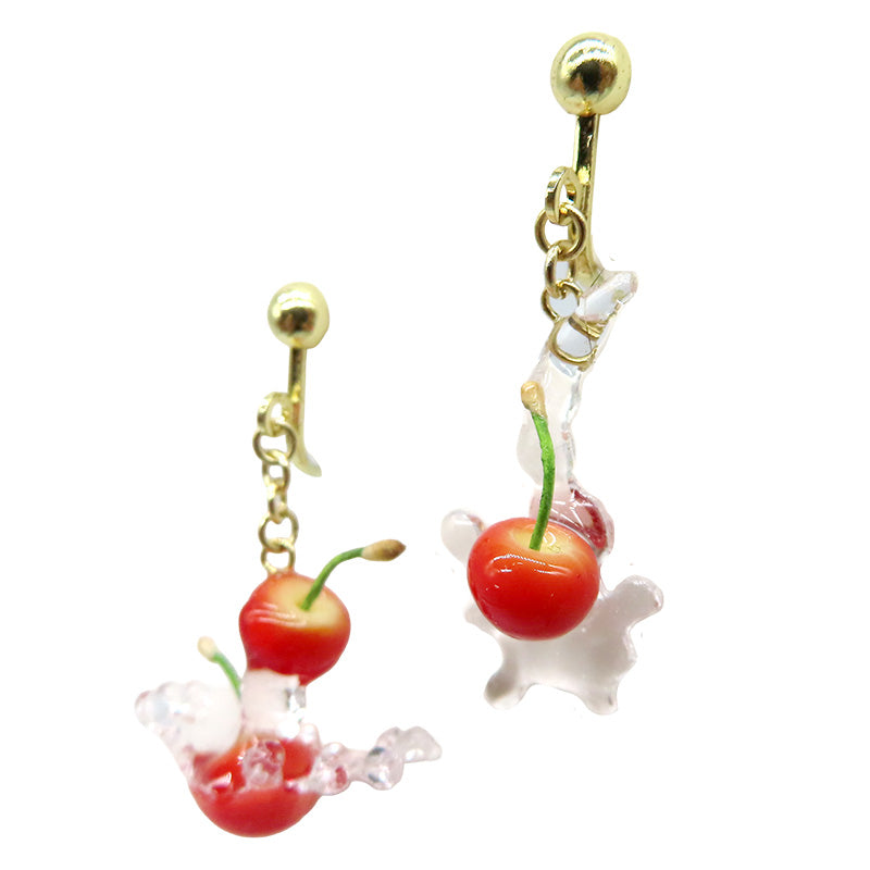 -Drop Cherry-　イヤリング