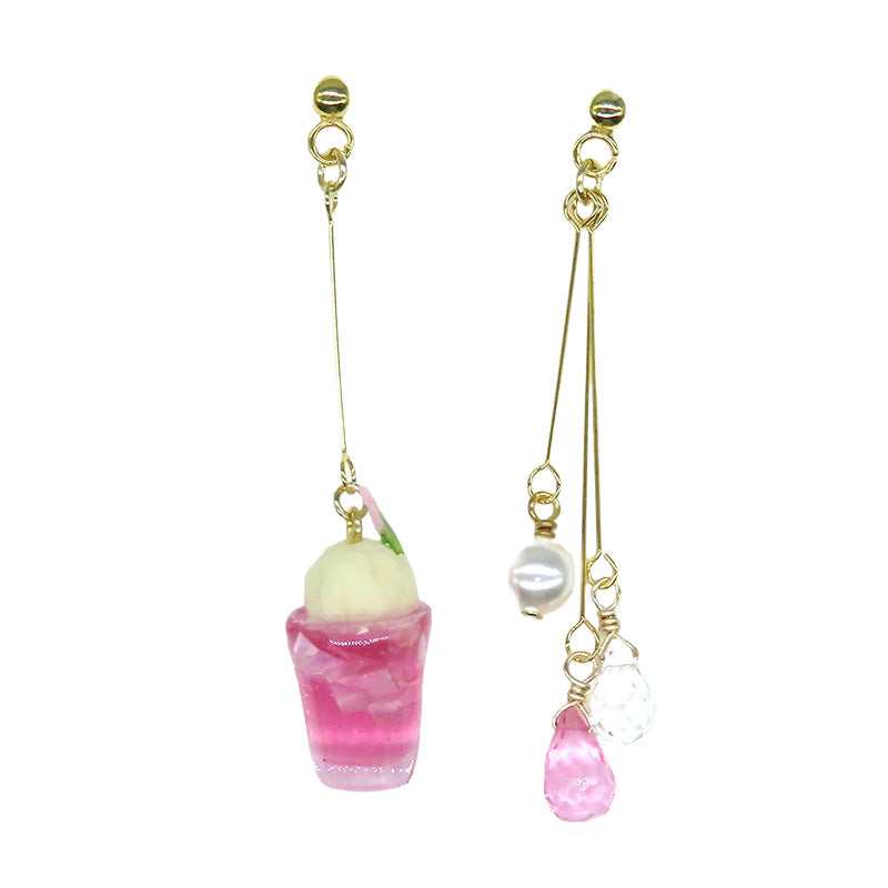 -cream soda-　桜　ピアス