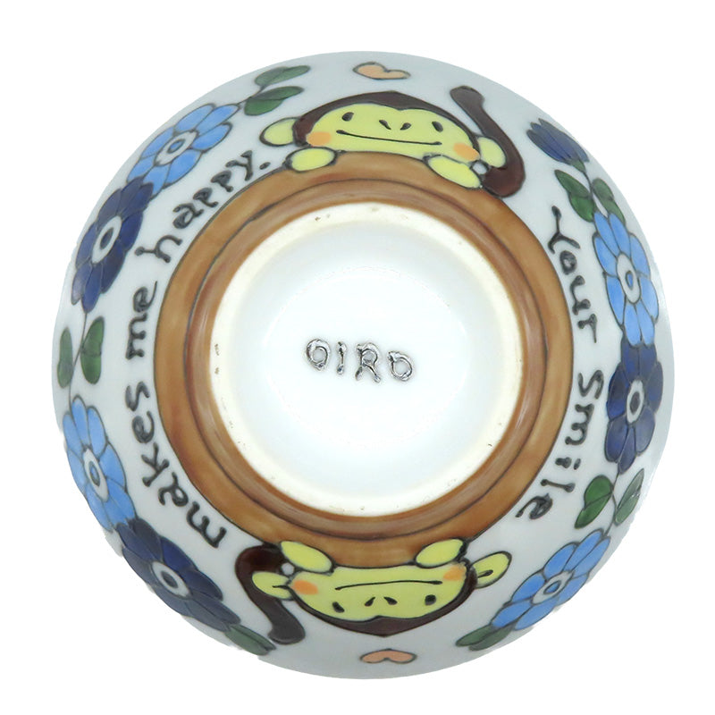 茶碗　サル