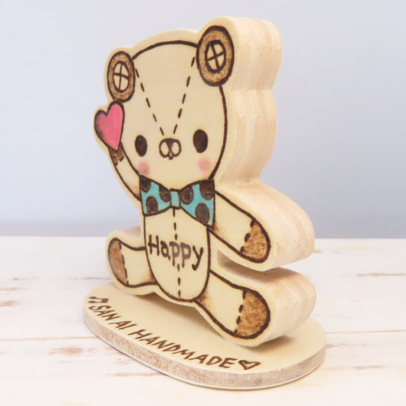 カードスタンド　あい吉くん　Happy